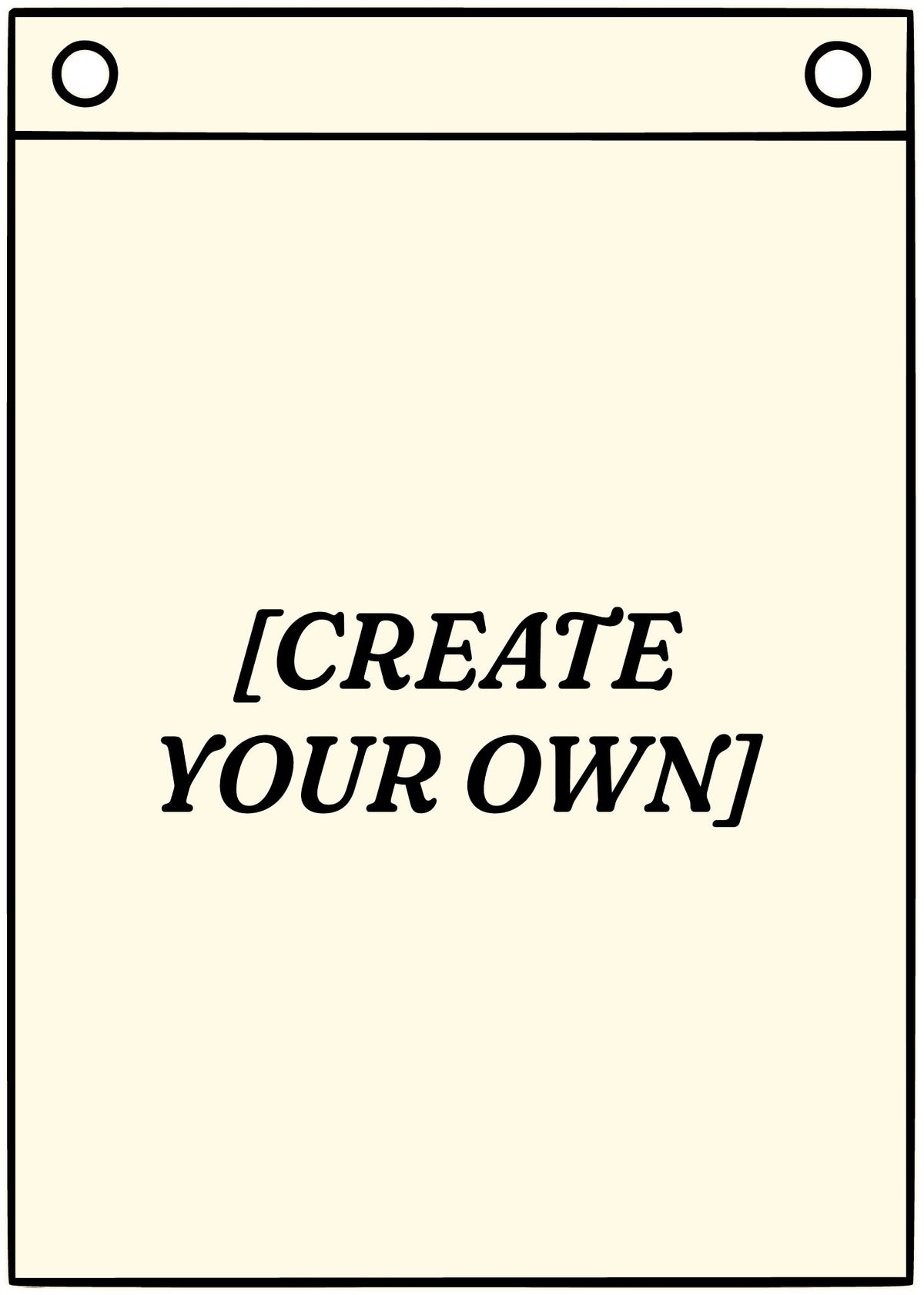 Custom Canvas Flag